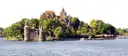 Boldt Castle on its island in the Thousand Islands