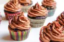 Chocolate cupcakes with frosting