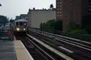 The elevated train at 125th Street in Harlem