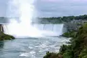 Mist rising from Horseshoe Falls