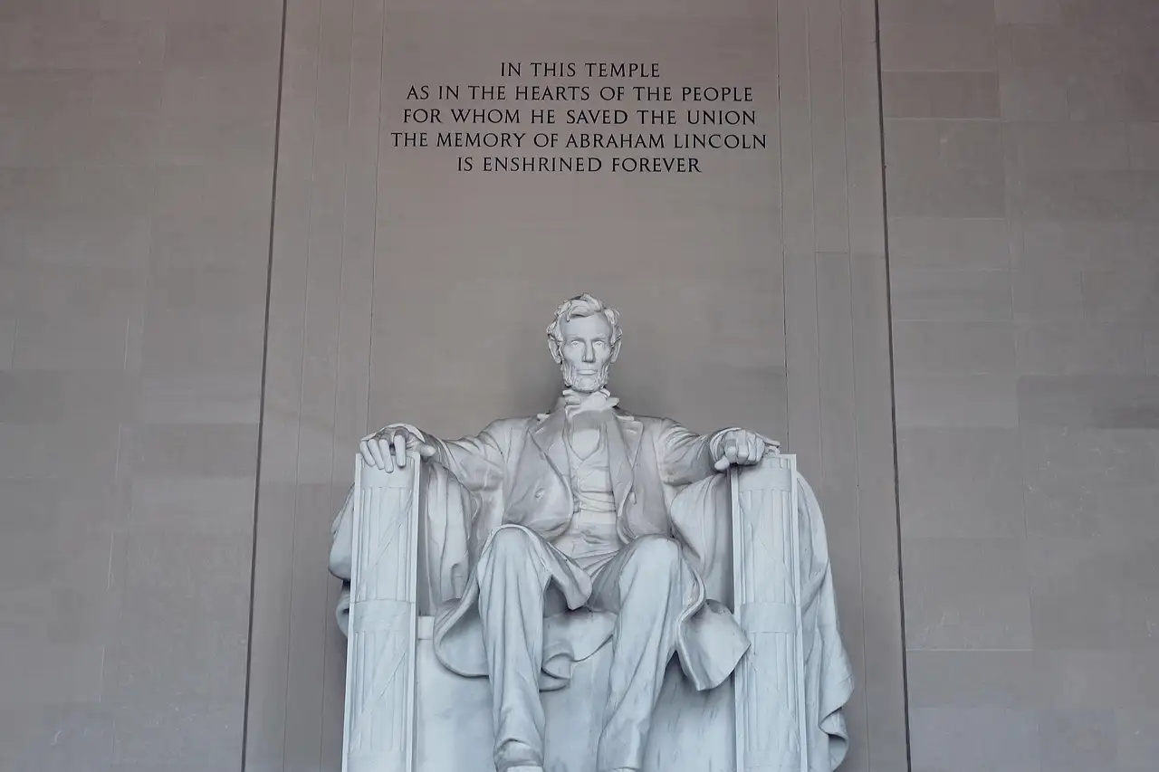 A statue in Lafayette Square, Washington DC