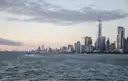 Lower Manhattan seen from the Hudson River