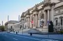 The Metropolitan Museum of Art's facade on Fifth Avenue