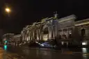 The Metropolitan Museum of Art lit at night