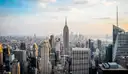 The Midtown skyline with the Empire State Building in the middle