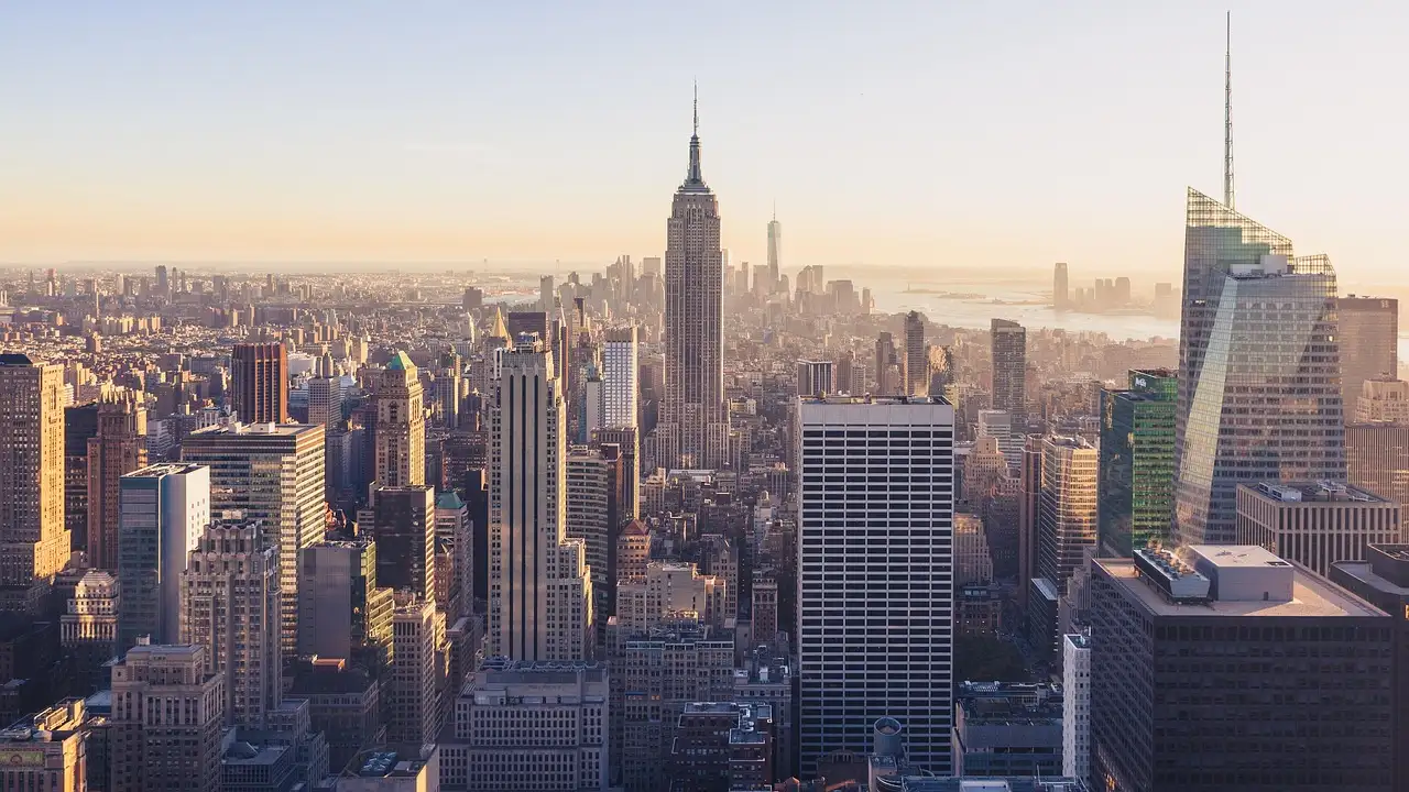 Midtown's skyline with the Empire State Building