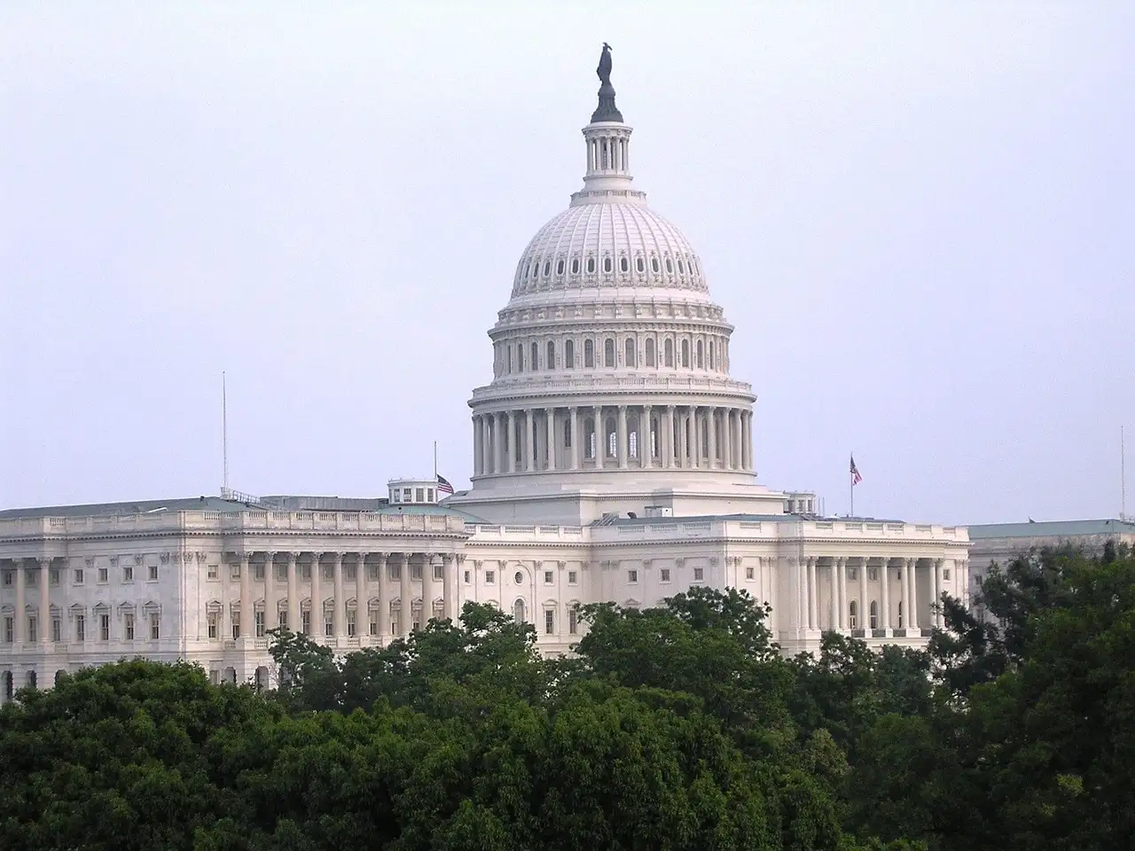 The US Capitol in Washington DC