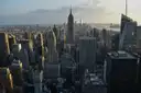 View over Midtown to the Empire State Building