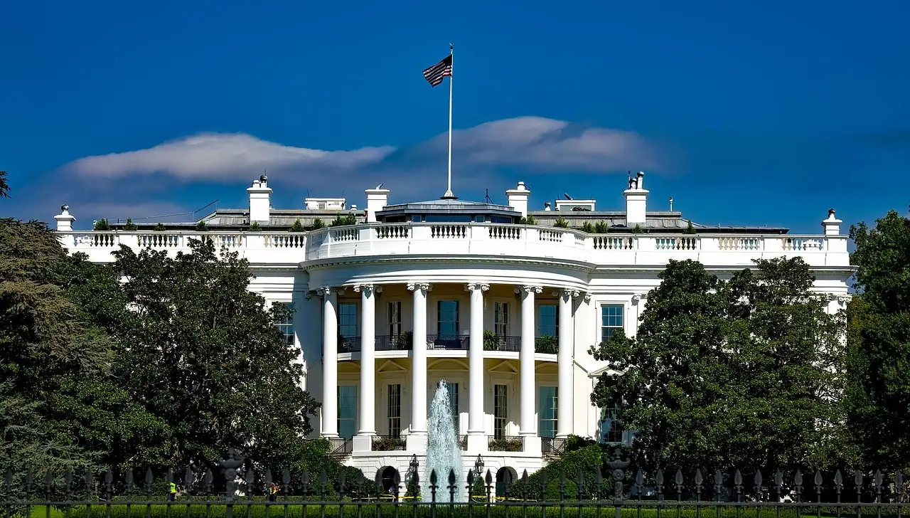 The White House in Washington DC